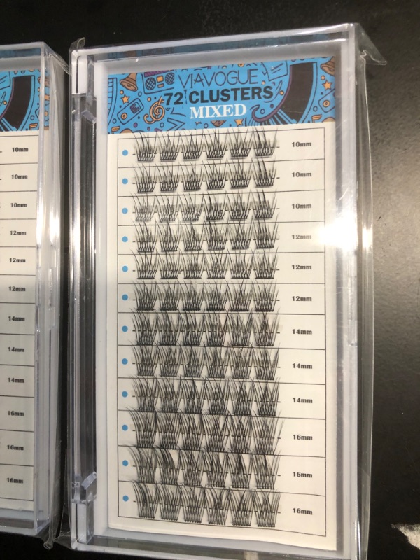 Photo 1 of 72 Pcs Lash Clusters DIY Eyelash Extension
