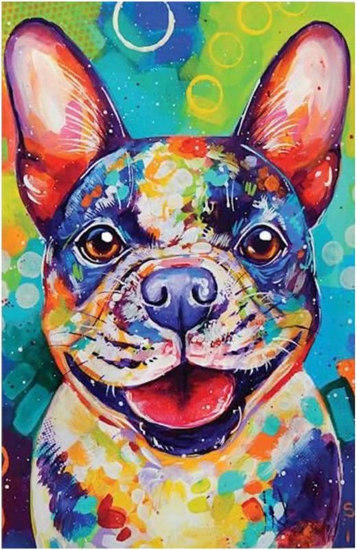 Photo 1 of 5D Dog Diamond Painting – DIY Diamond Painting Kits for Adults and Kids 