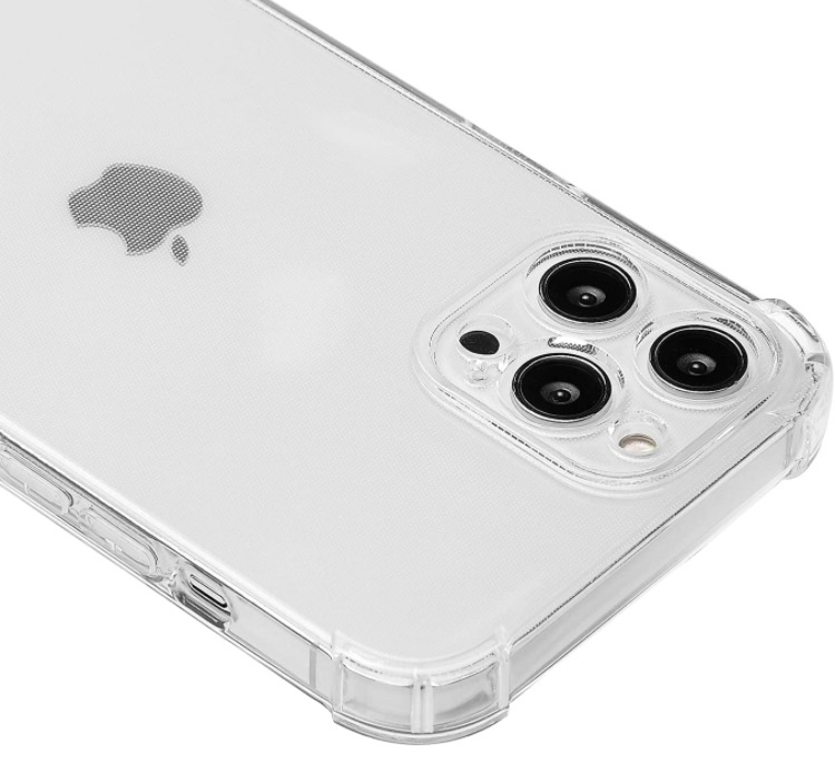 Photo 1 of BRINCH Compatible with iPhone 15 Case, Slim Transparent Military-Grade Shock Protection