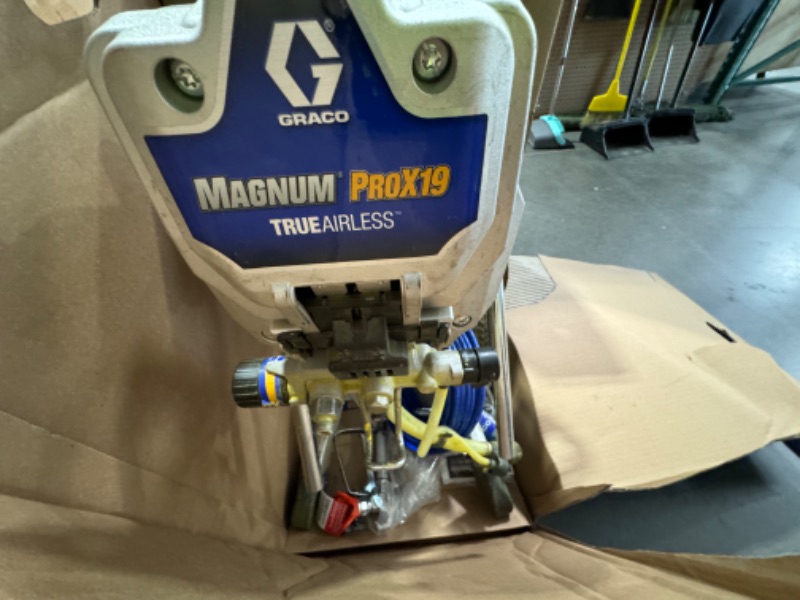 Photo 8 of ***USED - DIRTY - UNTESTED - SEE COMMENTS***
Graco Magnum ProX19 Electric Stationary Airless Paint Sprayer
