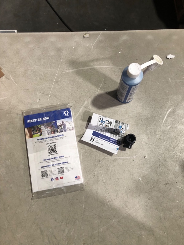 Photo 13 of ***USED - DIRTY - UNTESTED - SEE COMMENTS***
Graco Magnum ProX19 Electric Stationary Airless Paint Sprayer
