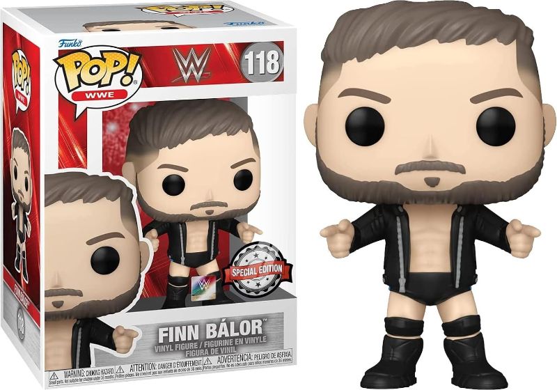 Photo 1 of **NON REFUNDABLE PACK OF 2** Funko Pop! WWE: Finn Balor (Balor Club) 