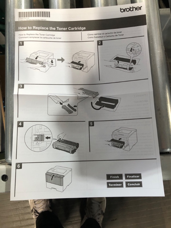 Photo 3 of [READ NOTES] Brother Genuine High-Yield Black Toner Cartridge Twin Pack TN850 2PK, Model: TN8502PK