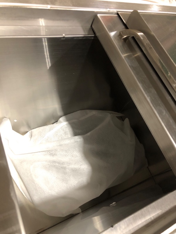 Photo 1 of VEVOR Drop In Ice Chest 27L x 18W x 21H Inch with Sliding Cover, Stainless Steel Ice Cooler