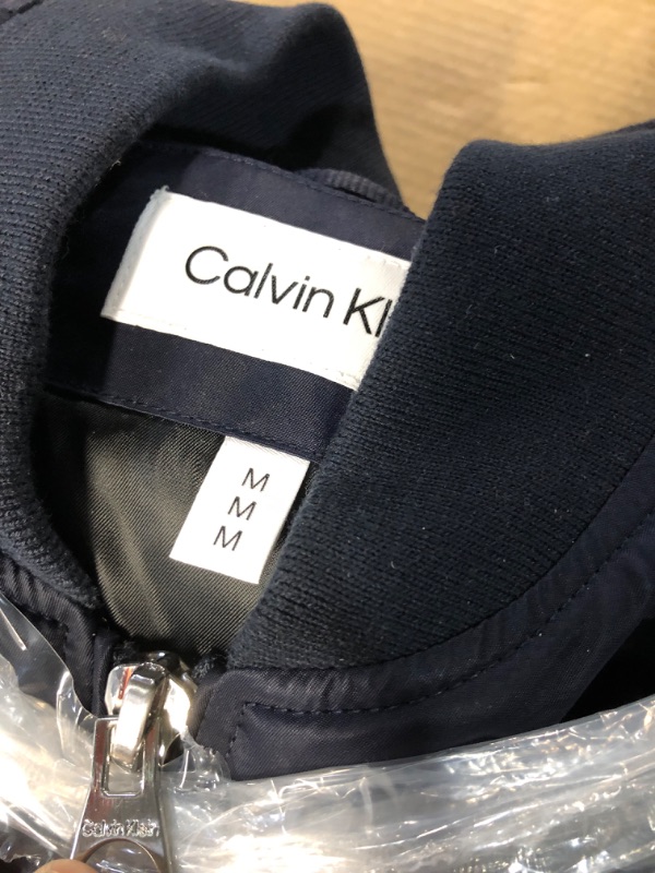 Photo 2 of Calvin Klein Men's Classic MA-1 Nylon Bomber Jacket