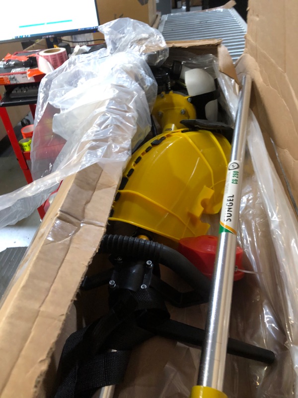 Photo 1 of **SEE NOTES** Eater Gas Powered, 26cc 2-Cycle Gas Weed Trimmer 2 in 1 Gas Trimmers for Weeds and Grass