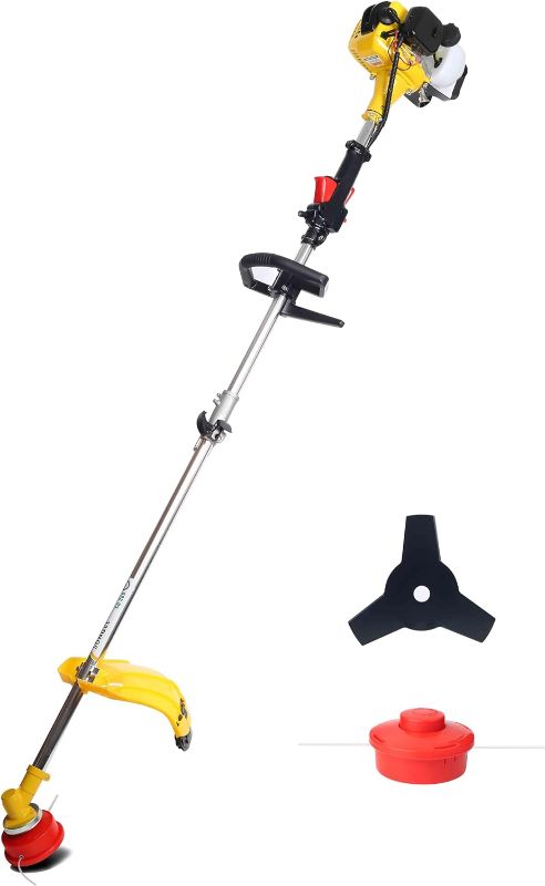 Photo 1 of **SEE NOTES** Eater Gas Powered, 26cc 2-Cycle Gas Weed Trimmer 2 in 1 Gas Trimmers for Weeds and Grass
