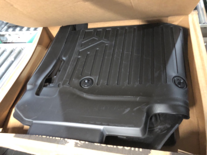 Photo 2 of SMARTLINER Floor Mats 2 Row Liner Set & Cargo Liner Behind The 3rd Row Compatible 