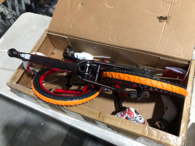 Photo 5 of ***USED - MISSING PARTS - UNABLE TO VERIFY FUNCTIONALITY***
Dynacraft Hot Wheels 16-Inch Boys BMX Bike For Age 5-7 Years