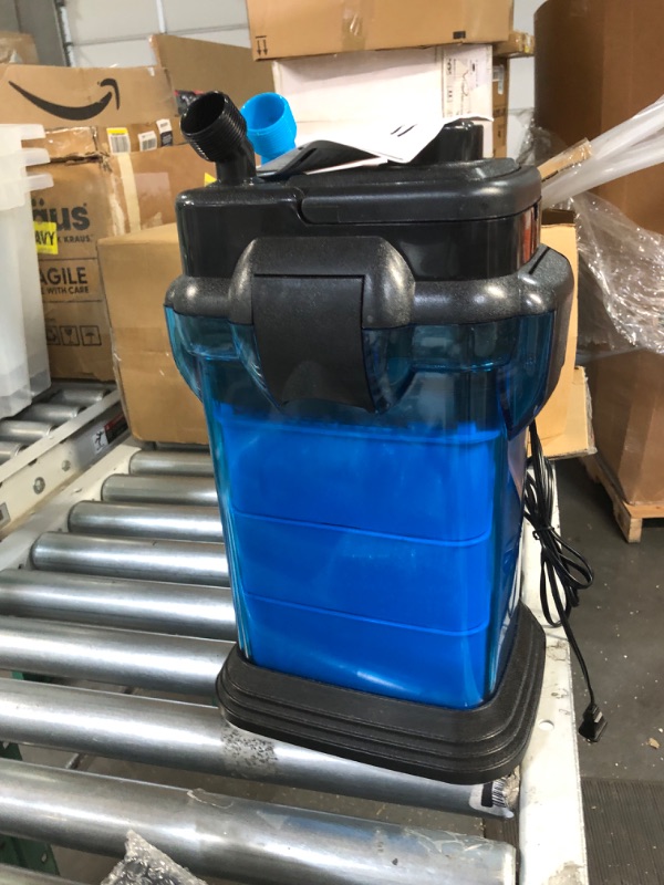 Photo 2 of ***USED - LIKELY MISSING PARTS - UNABLE TO VERIFY FUNCTIONALITY***
Penn-Plax Cascade Canister Filter for Large Aquariums and Fish Tanks from 30 to 200 Gallons CCF3UL Cascade-1000