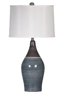 Photo 1 of **BROKEN BASE**
Signature Design by Ashley Contemporary Niobe Table Lamp Multi Gray
