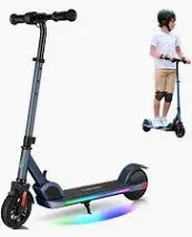 Photo 1 of **SEE NOTES** Caroma Electric Scooter for Kids Ages 6+, 120W/150W Motor, 10 MPH, 80 min Ride Time, Adjustable Speed & Height, Deck Lights, LED Display, Foldable E-Scooter Christmas Birthday Gifts for Kids and Teens