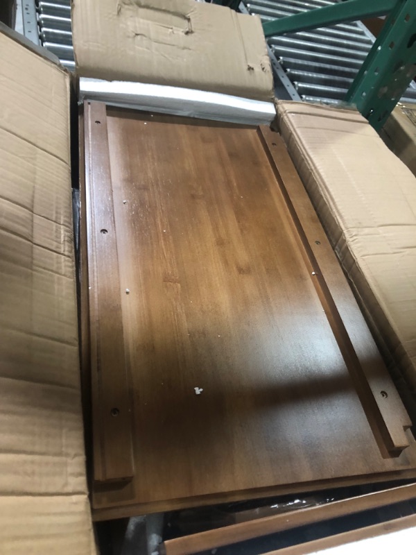 Photo 1 of ***USED - LIKELY MISSING PARTS - UNABLE TO LOCATE INSTRUCTIONS***
SOBIBO Bamboo 4-Drawer Chest, Dresser Chest with Drawers, Ideal for Bedroom