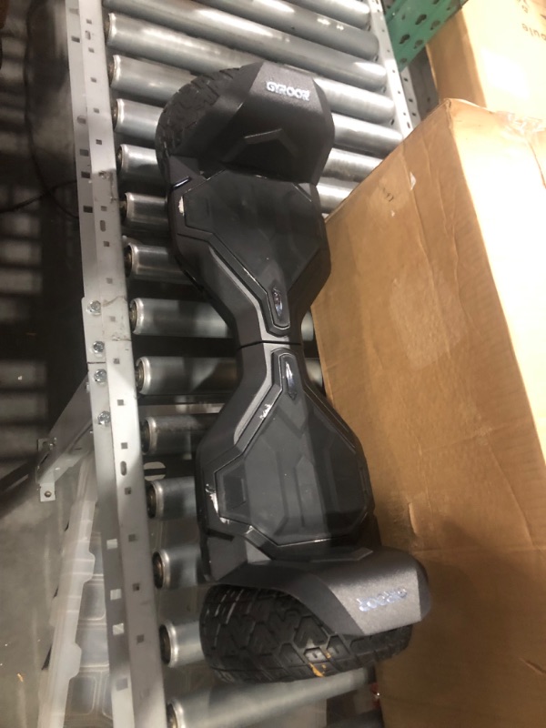 Photo 2 of **PARTS ONLY/SALE FINAL**
**NON-REFUNDABLE** // **SALE FINAL**  Gyroor Warrior 8.5 inch All Terrain Off Road Hoverboard with Bluetooth Speakers and LED Lights, UL2272 Certified Self Balancing Scooter 1-black