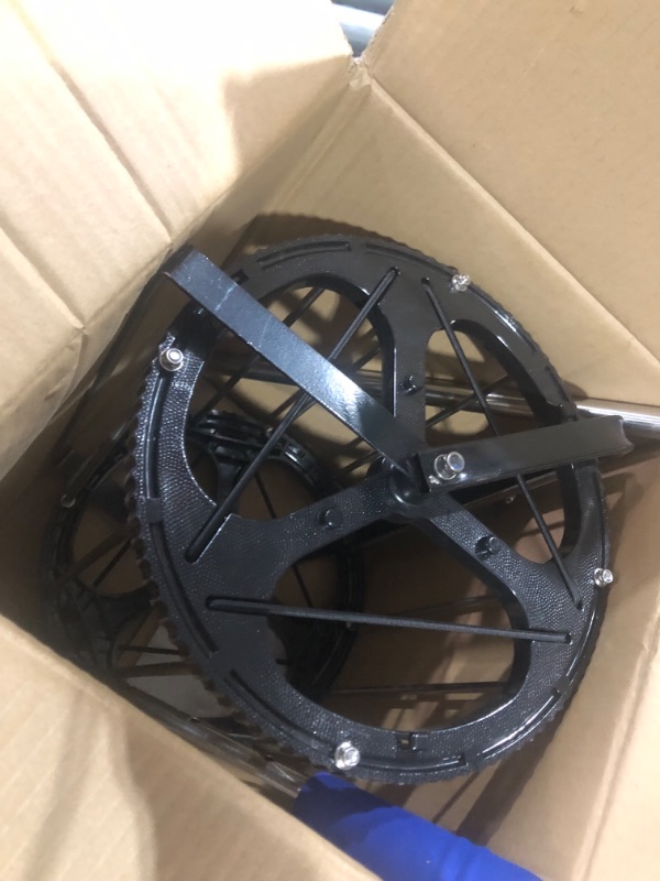 Photo 1 of Tennis Ball Hopper for Tennis Coaches and Players, Schools and Clubs, Tennis Court Equipment/Accessory (55 Balls Capacity Wheel Roll-Over)