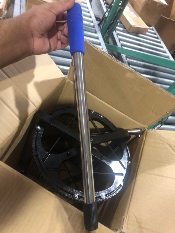 Photo 1 of Tennis Ball Hopper for Tennis Coaches and Players, Schools and Clubs, Tennis Court Equipment/Accessory (55 Balls Capacity Wheel Roll-Over)