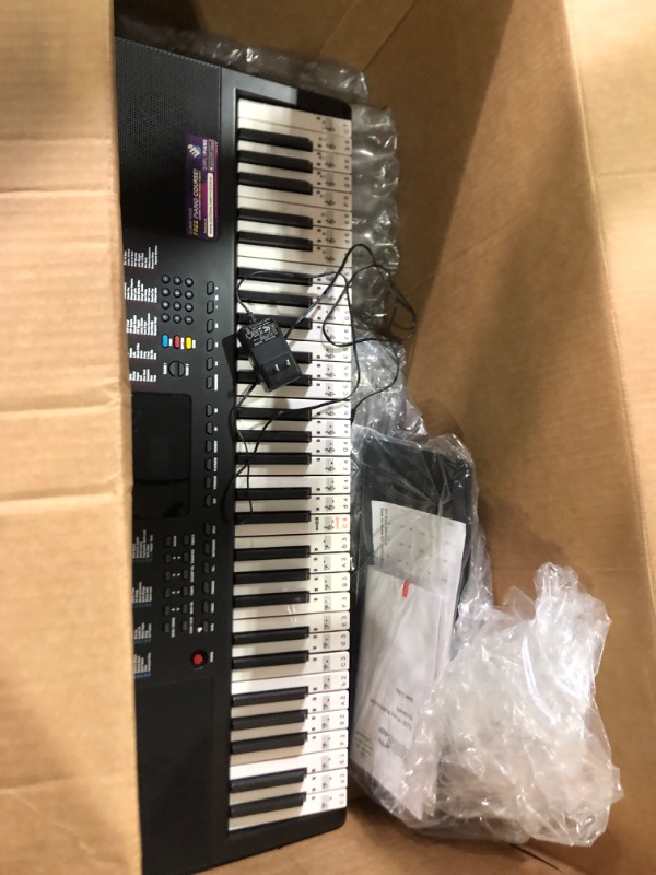 Photo 3 of 61 Key Portable Electronic Keyboard Piano 