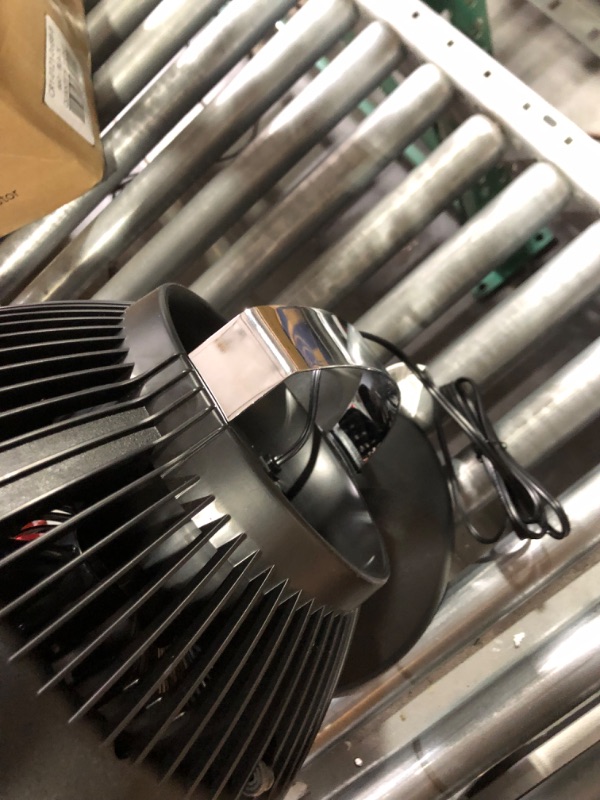 Photo 3 of **PARTS ONLY/SALE FINAL**
**NON-REFUNDABLE** // **SALE FINAL**  NONFUNCTIONAL/BROKEN BLADES/DOES NOT POWER ONVornado 660 Large Whole Room Air Circulator Fan with 4 Speeds and 90-Degree Tilt, 660-Large, Black & 133 Compact Air Circulator Fan Black 660 - La