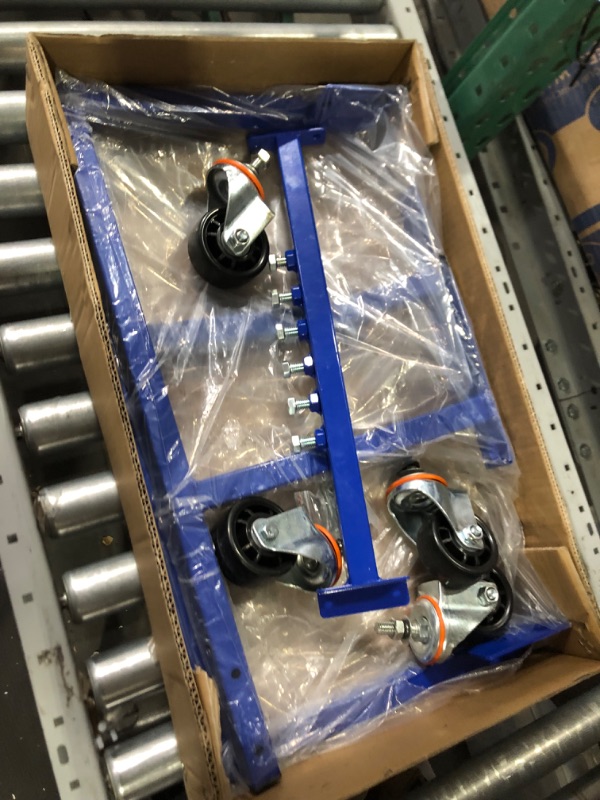 View 3 of TUFFIOM Ford Engine Cradle Stand w/Wheels, Rolling Engine Dolly Compatible with Ford Dolly Mover Repair Rebuild, Steel Construction, 1000 LBS Capacity