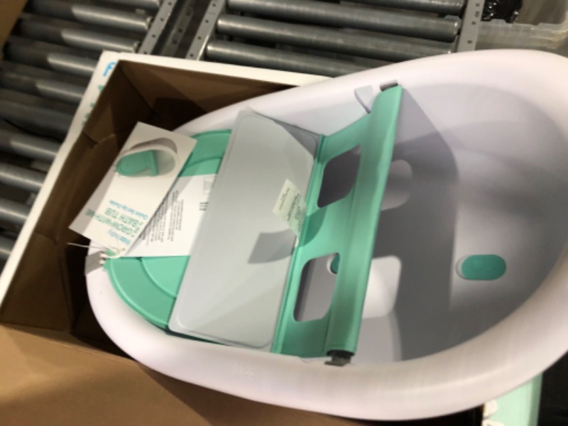 Photo 1 of 4-in-1 Grow-with-Me Bath Tub by Frida Baby Transforms Infant Bathtub to Toddler Bath Seat with Backrest for Assisted Sitting in Tub
