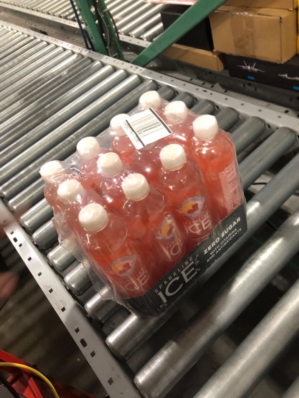 Photo 1 of Sparkling Ice, Raspberry Lemonade Sparkling Water, Zero Sugar Flavored Water, with Vitamins and Antioxidants, Low Calorie Beverage, 17 fl oz Bottles (Pack of 12)