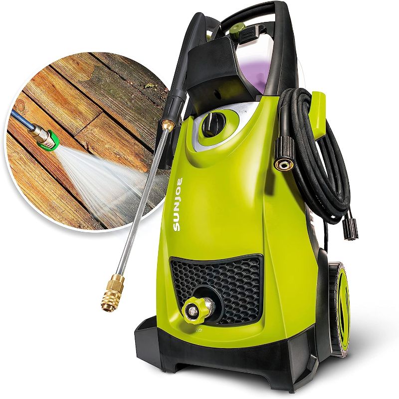 Photo 1 of *parts only* Joe SPX3000 14.5-Amp Electric High Pressure Washer, Cleans Cars/Fences/Patios, Green
