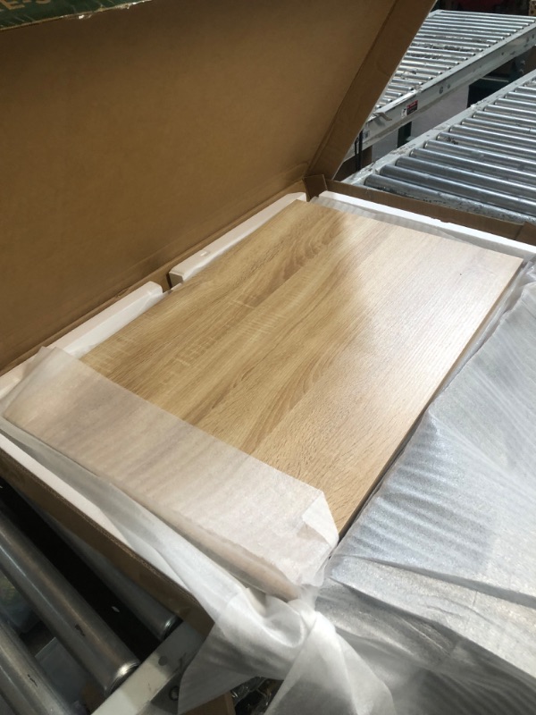 Photo 2 of [READ NOTES]
Folding Desk, 31.5 Inch Foldable Desk, Oak (Can't Be Folded Flatly)