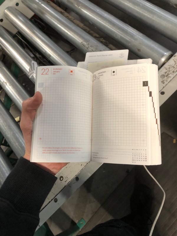 Photo 3 of Hobonichi Techo Planner Book [English/A6/January 2023 Start/Monday Start]