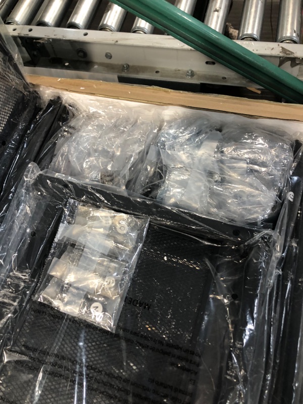 Photo 1 of Dunatou Dumbbell Rack Home Gym Rolling Storage Rack - Black, 15.55x24x38