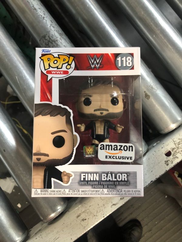 Photo 2 of Funko Pop! WWE: Finn Balor (Balor Club) Amazon Exclusive, Multicolor, 65100