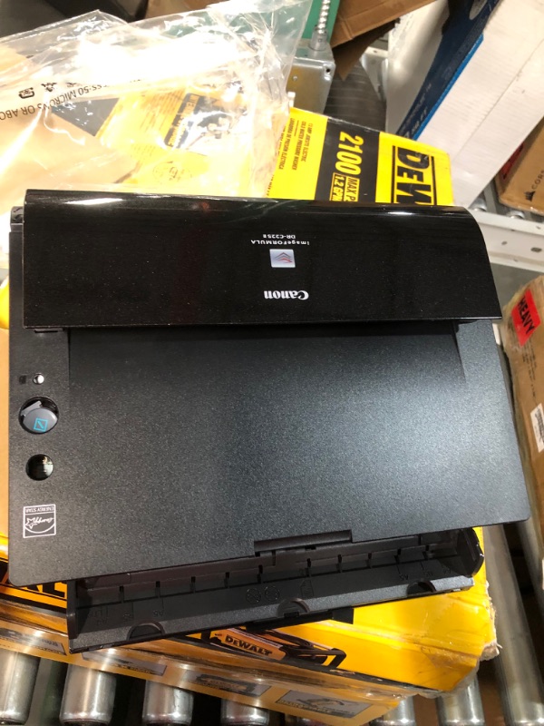 Photo 2 of *NON REFUNDABLE-PARTS ONLY* Canon ImageFORMULA DR-C225 II Office Document Scanner, Black - 3258C002