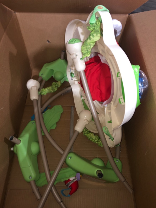 Photo 3 of (READ FULL POST) Fisher-Price Jumperoo Baby Activity Center With Lights Sounds And Music Rainforest