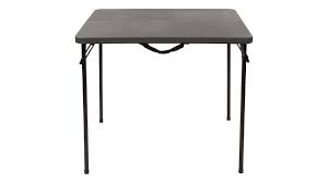 Photo 1 of **SEE NOTES** wood grey folding table 34 x 26 