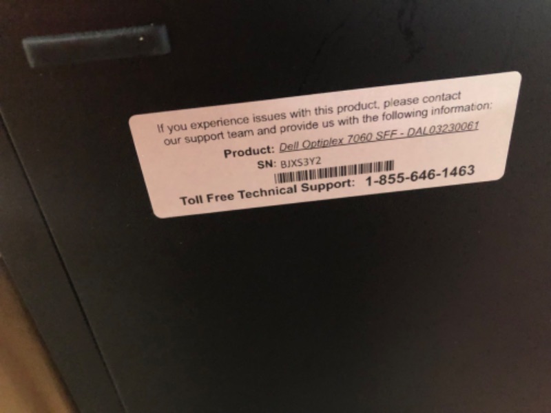 Photo 2 of Dell Optiplex 7060 SFF Desktop - 8th Gen Intel Core i7-8700 6-Core Processor up to 4.60 GHz, 16GB DDR4 Memory, 512GB Solid State Drive, Intel UHD Graphics 630, DVD Burner, Win10 Pro (64-bit) (Renewed)