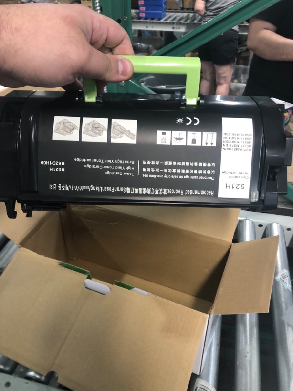 Photo 3 of 521H 52D1H00 Toner Cartridge Replacement Compatible with Lexmark Printer Work with MS710,MS711,MS810,MS811,MS812 Series?25,000 Pages, 1-Pack, Black?