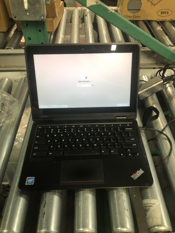 Photo 1 of Lenovo ThinkPad Yoga 11e 20DU 11.6" Chromebook Intel Celeron N2930 Quad-Core 1.83GHz 4GB 16GB SSD Tablet 20DU0008US - Black