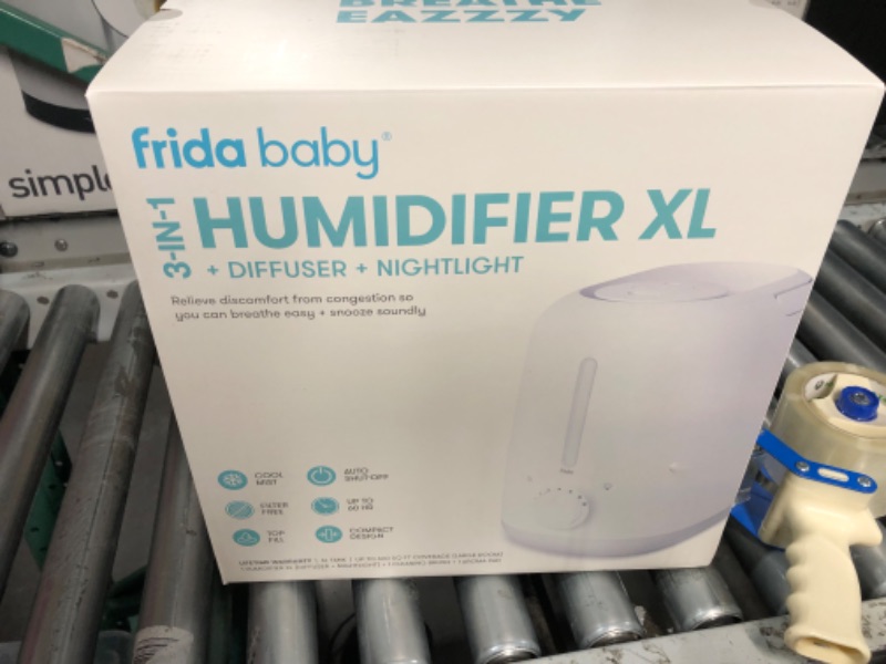 Photo 4 of **TURNS ON** Frida Baby 3-in-1 Humidifier XL + Diffuser + Nightlight  1.6 Gallon Tank (6.0 Liter Tank)