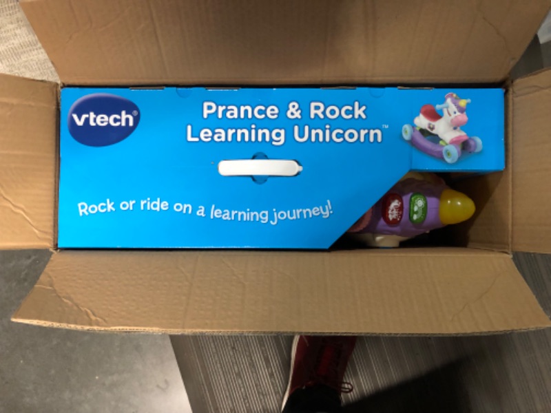 Photo 5 of **TURNS ON** VTech Prance and Rock Learning Unicorn, Multicolor