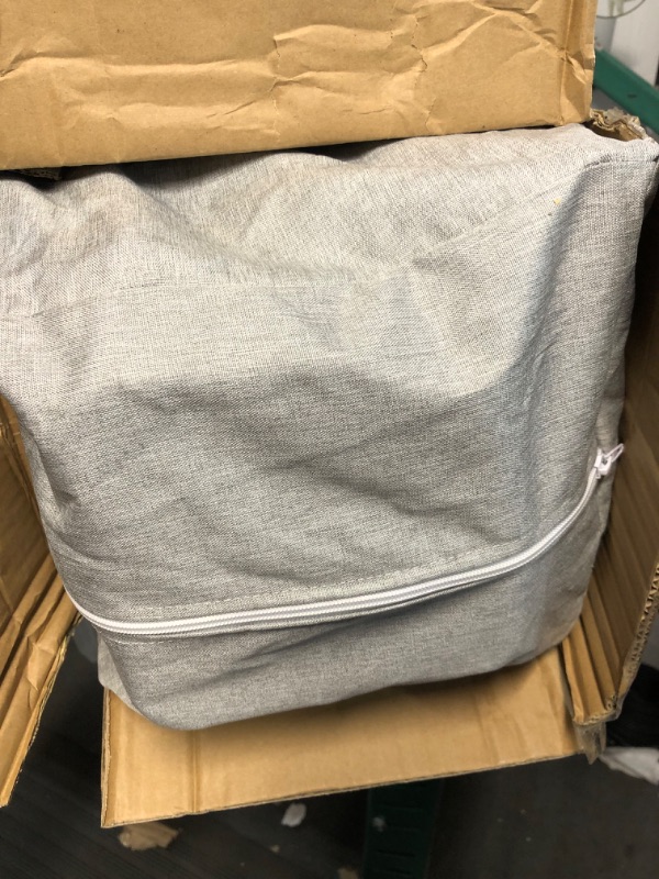 Photo 1 of ***PREV USED** SEE NOTES AND PHOTOS **
Baby Delight Horizon Full Size Crib | Portable Baby Bed | Breathable Mesh Baby Crib | Luxe Quilted Fabric | Grey
