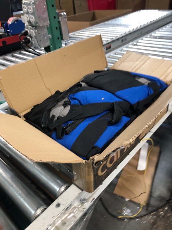 Photo 1 of carXS Seat Covers for Cars, Blue Two-Tone Car Seat Covers with Matching Back Seat Cover, Made to Fit Most Auto Truck Van SUV, 