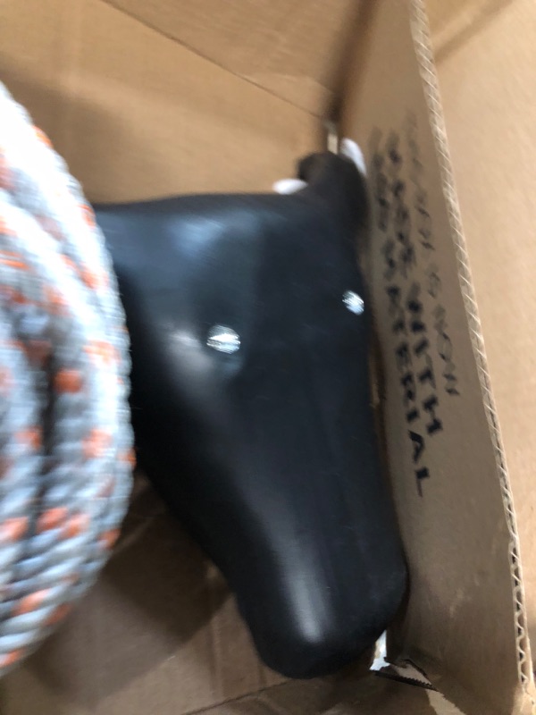 Photo 1 of Colorado Saddlery The Junior Roping Kit | Complete Kids Rodeo Set | Practice Dummy Steer Head, Rope, Gloves, Stakes | Durable Training Rope