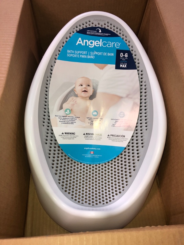 Photo 2 of Angelcare Baby Bath Support (Grey) | Ideal for Babies Less than 6 Months Old