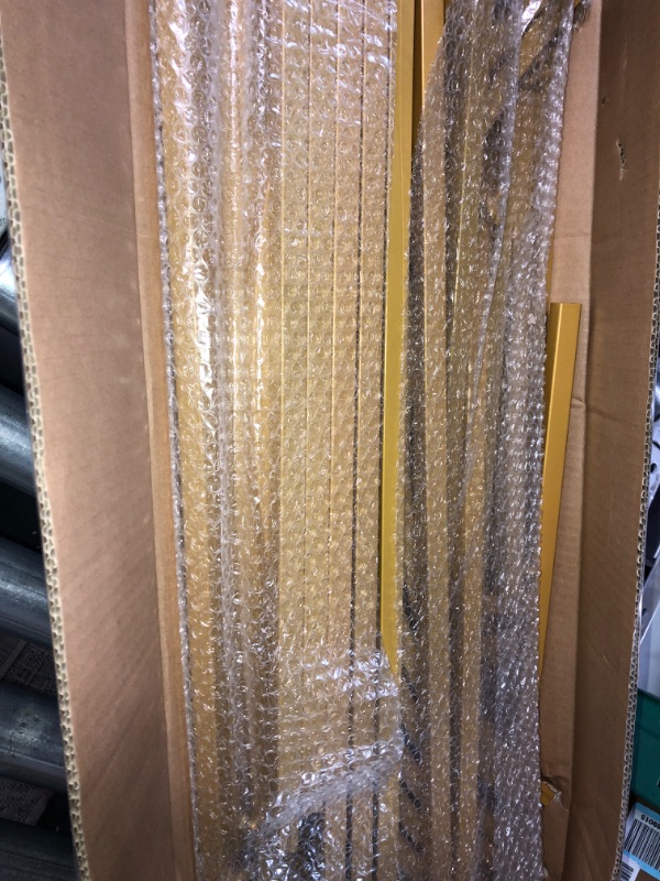 Photo 1 of Fomcet Metal Arch Backdrop Stand Set of 3 Gold Wedding Arch Stand 7.2FT & 6.6FT & 6FT Arched Backdrop Frame 