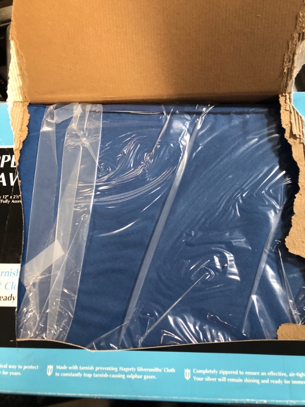 Photo 1 of **SEE NOTES***
Hagerty 19111 12-by-19-inch Zippered Drawer Liner, Blue