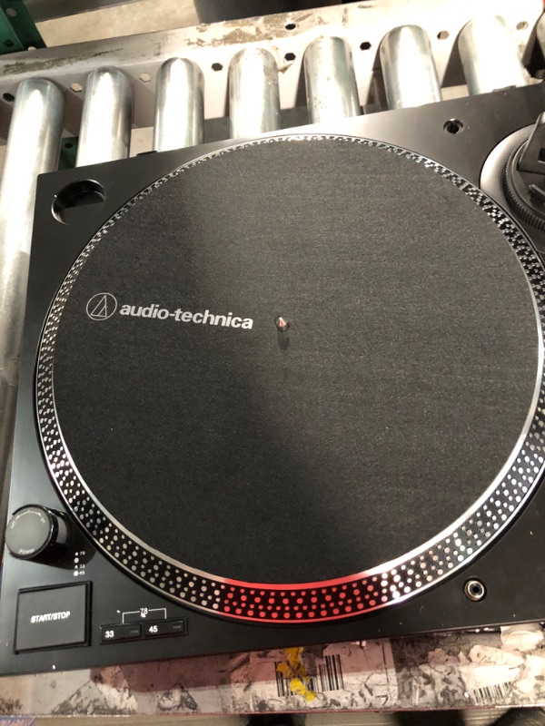 Photo 2 of Audio-Technica AT-LP120XUSB-BK Direct-Drive Turntable (Analog & USB), Fully Manual, Hi-Fi, 3 Speed, Convert Vinyl to Digital, Anti-Skate and Variable Pitch Control Black