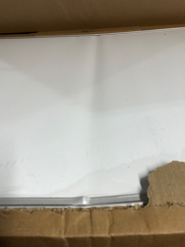 Photo 2 of **PARTS ONLY/SALE FINAL**BENT IN THE MIDDLE/ NO MARKERS OR EARSER INCLUDED**
**NON-REFUNDABLE** // **SALE FINAL** XBoard Magnetic Dry Erase Board/Whiteboard, 36 X 24 Inches, Double Sided White Board 