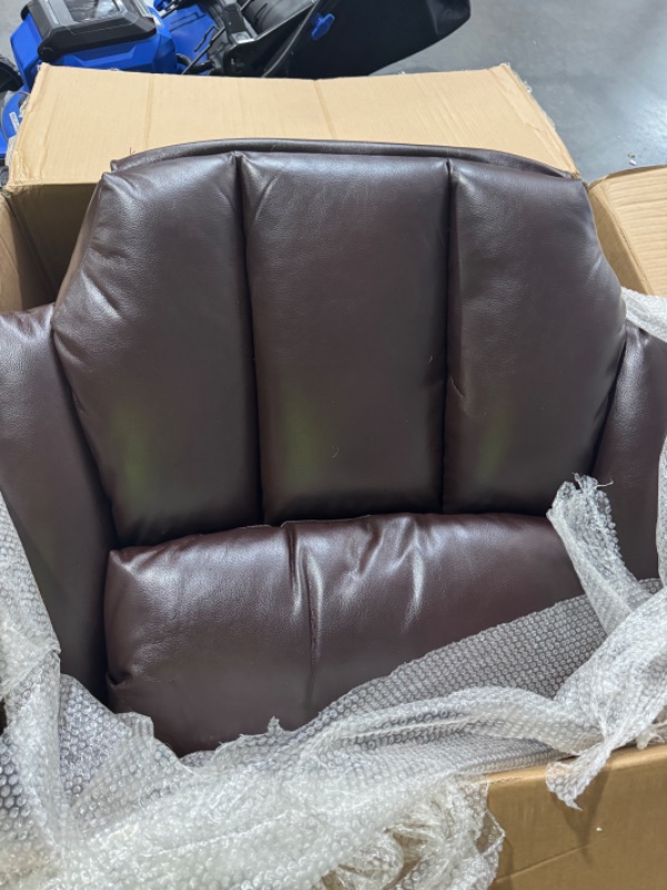 Photo 2 of **READ NOTES** BOX B ONLY MCombo Large Dual Motor Power Lift Recliner Chair with Massage Dark brown