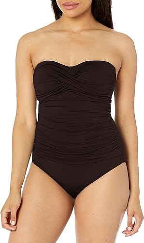 Photo 1 of ***SIZE XXL***Anne Cole Women's Standard Twist Front Shirred One Piece Swimsuit