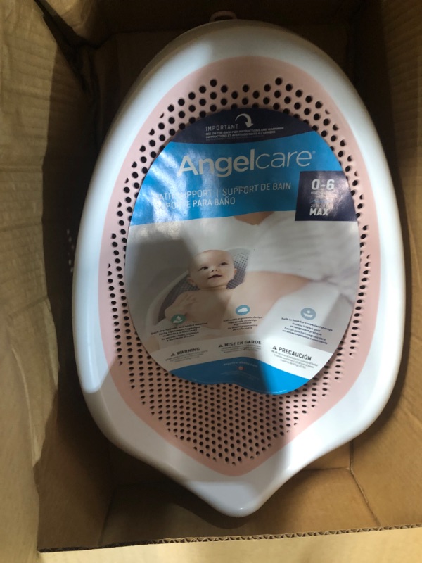 Photo 2 of Angelcare Baby Bath Support (Pink) | Ideal for Babies Less than 6 Months Old