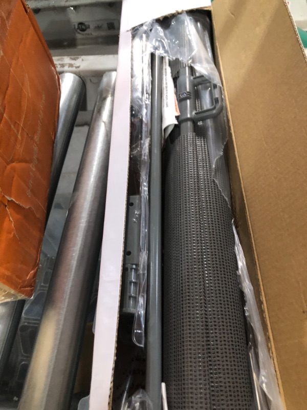 Photo 1 of 120 Inch Extra Wide Baby Gate Extra Long Dog Gate for The House Retractable Baby Gates